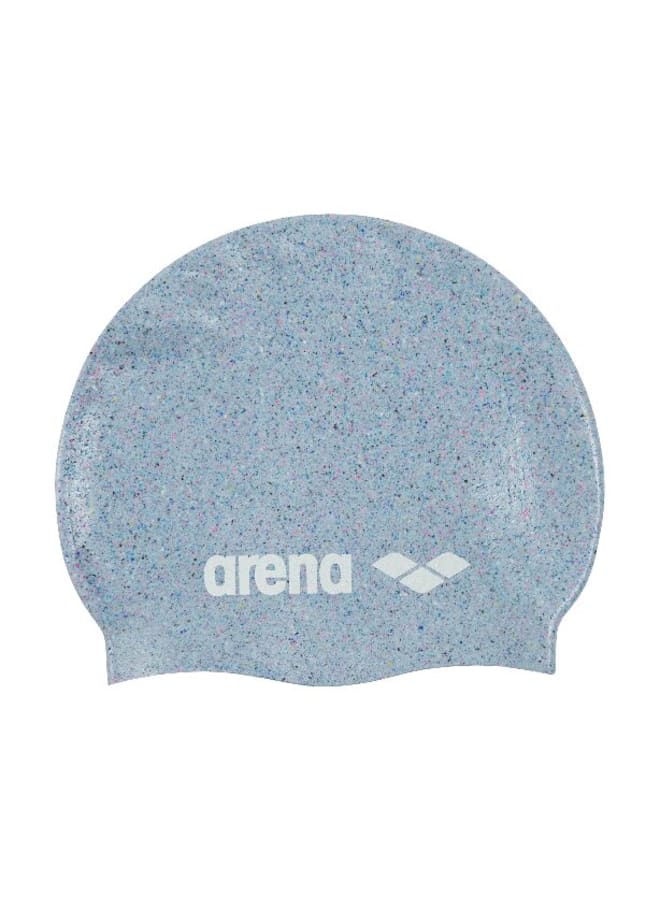 arena Silicone Cap Grey_Multi Swim Caps, Training, Pool, Equipment, Uni Adult - Premium Silicone Hydrodynamic Swim Cap - Image 2